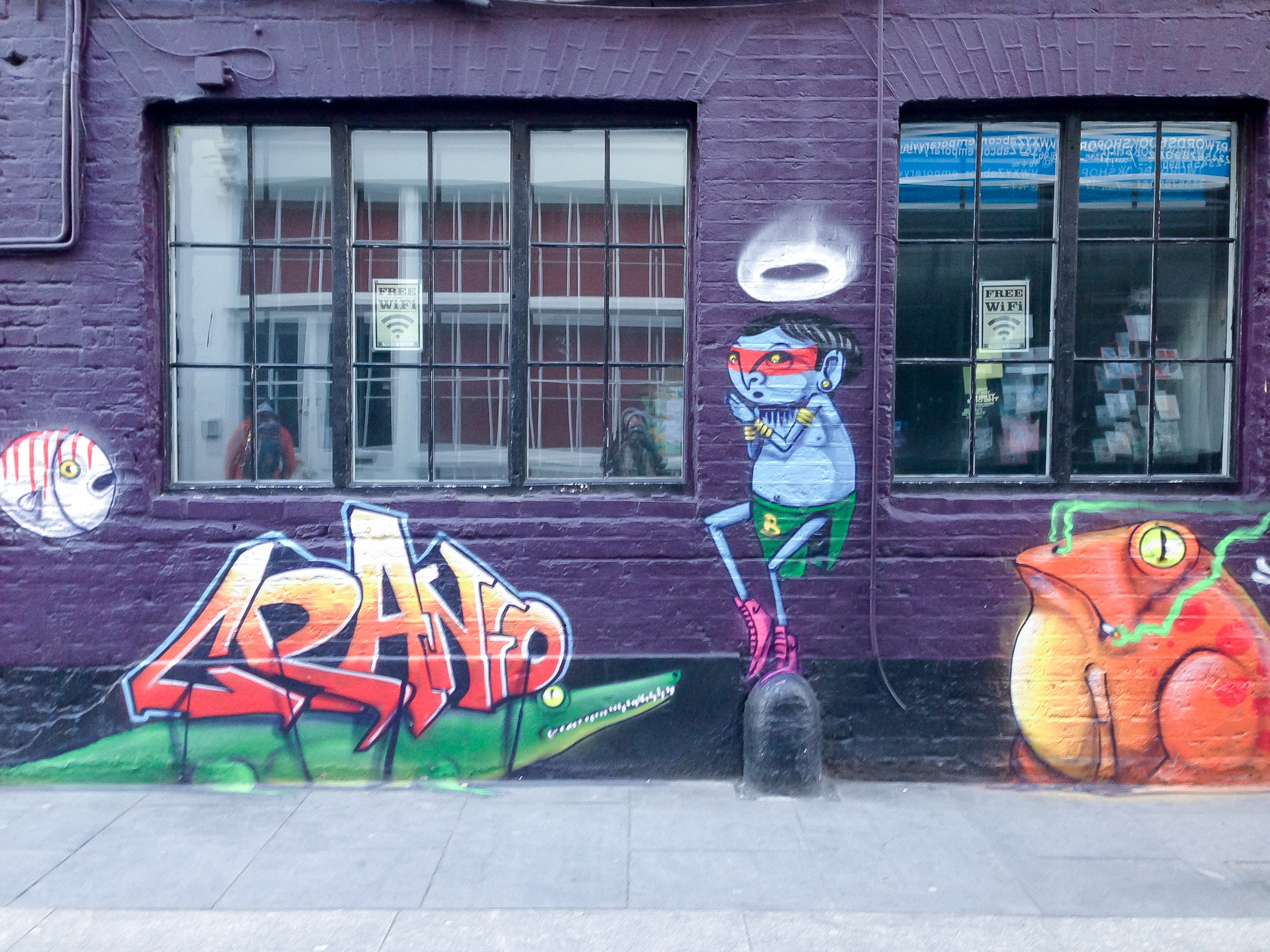 A Cranio mural in London. 