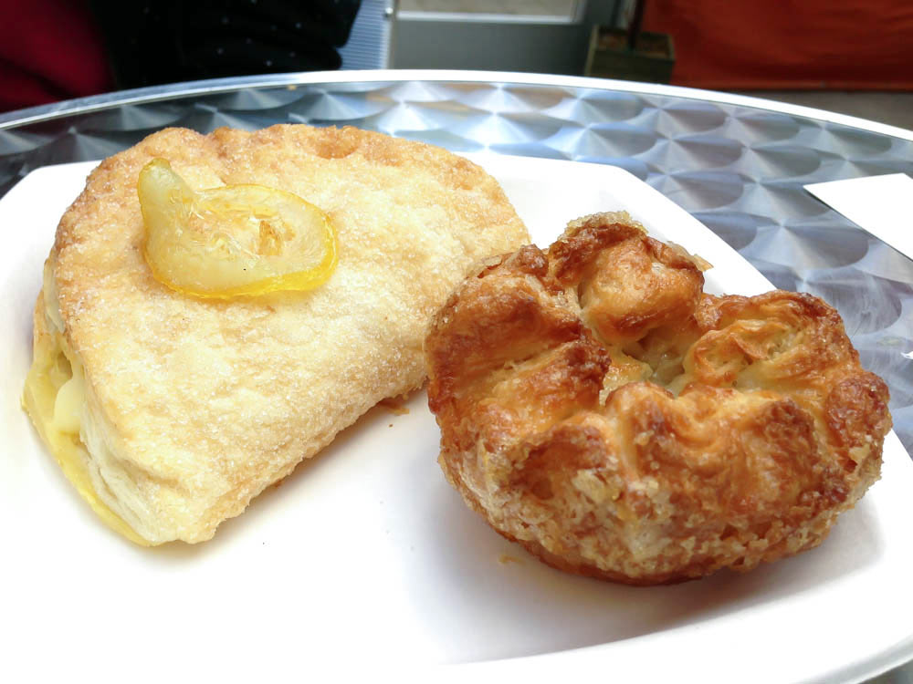 Lemon & DKA pastry at Dominique Ansel Bakery in New York. Photo by alphacityguides.