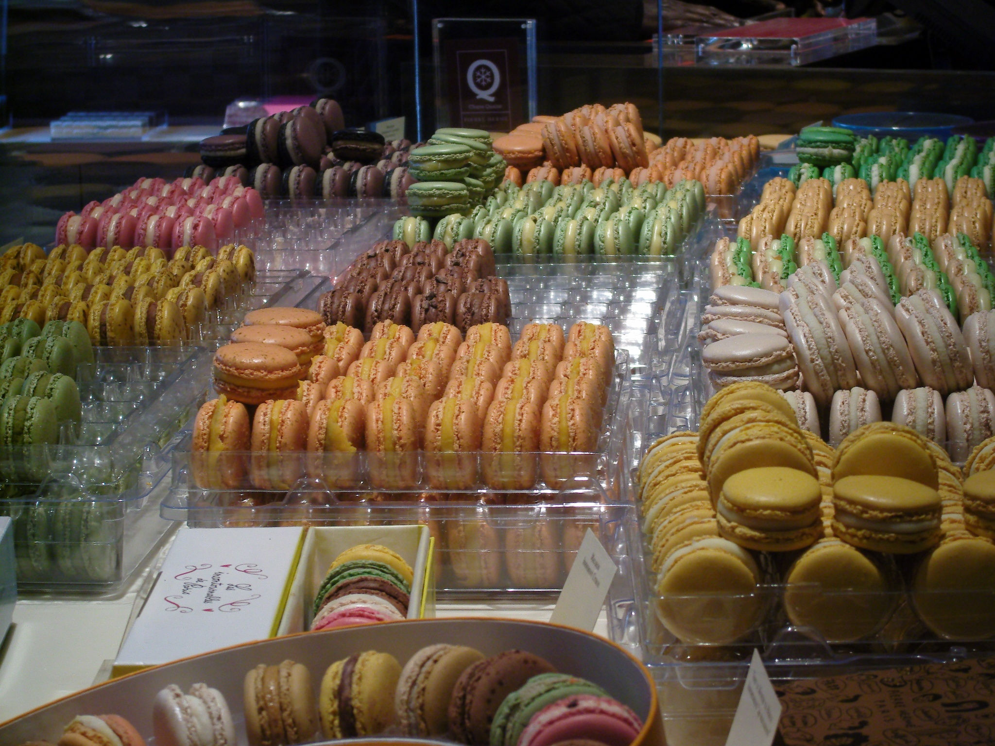 Macarons at Pierre Herme in Paris.Photo by alphacityguides.