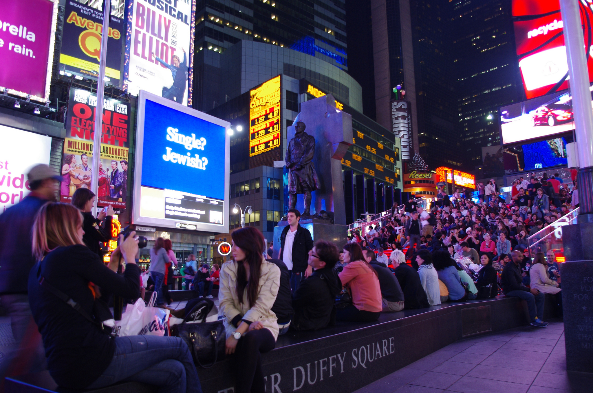 Time Square in New York.