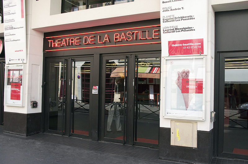 Theatre de la Bastille in Paris. Photo by alphacityguides.