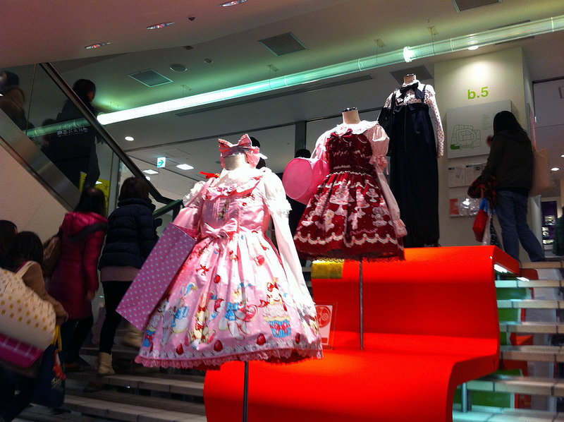 Display at Laforet