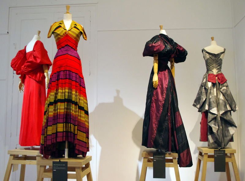 Musee Bourdelle's collection of historic dresses. 