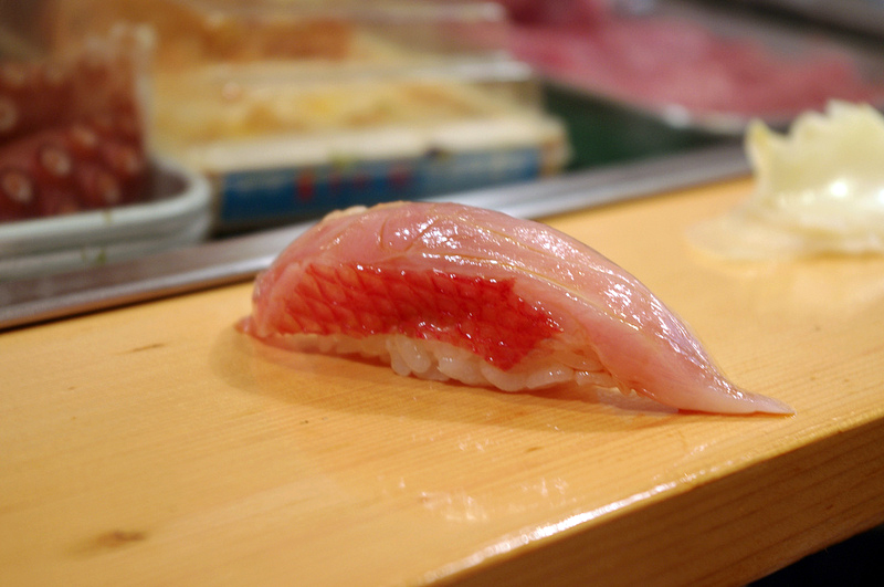O-Toro at Sushi Dai in Tokyo. Photo by alphacityguides.