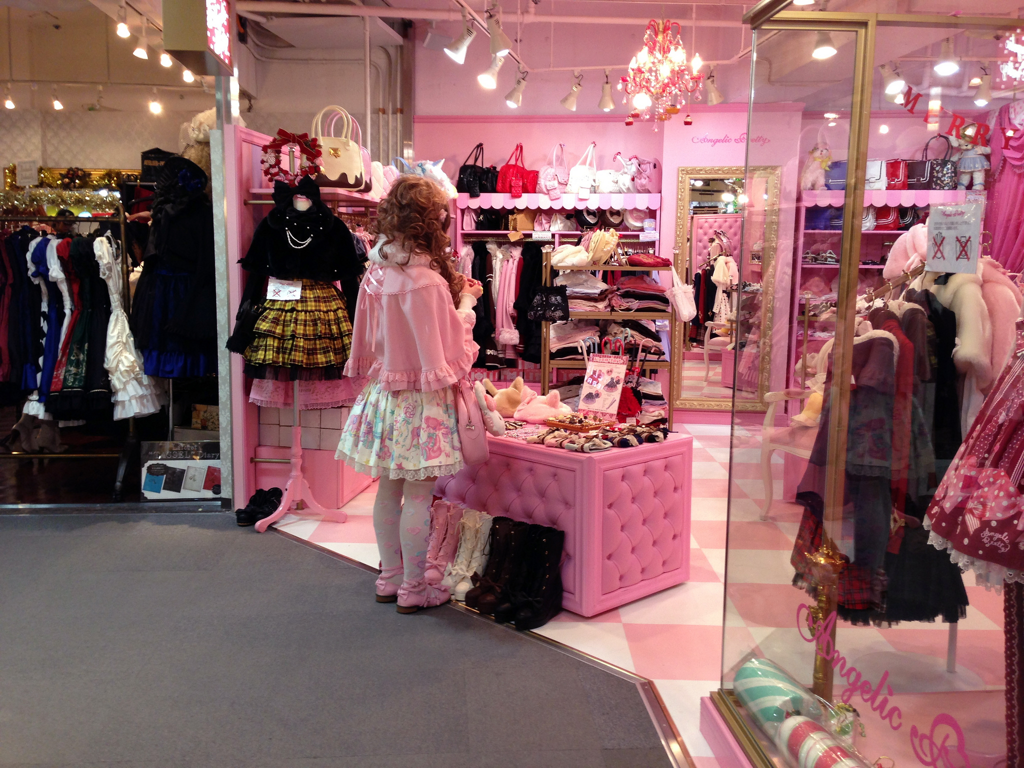 Angelic Pretty at Laforet in Tokyo. Photo by alphacityguides.