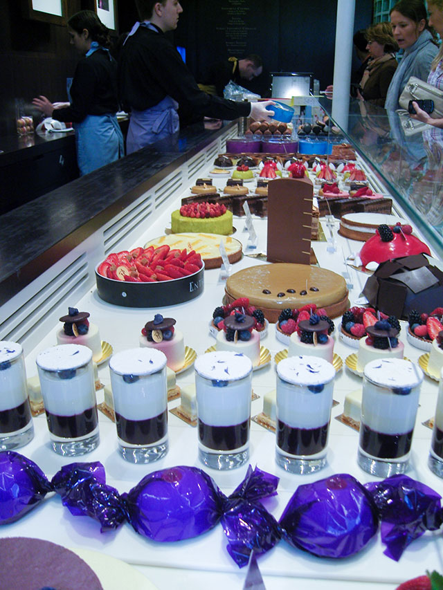 Pierre Herme pastries in Paris.