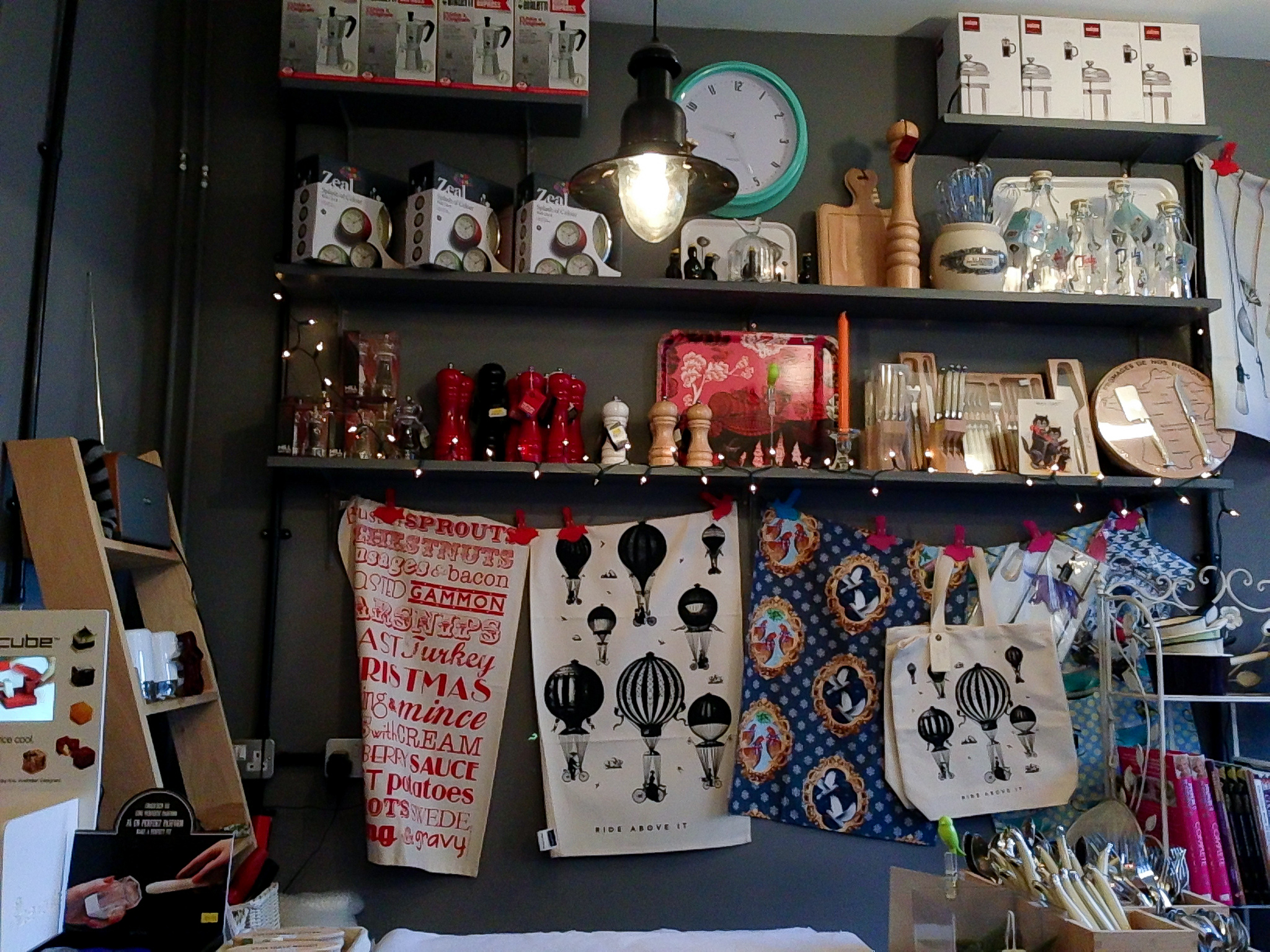 Interior goods at Keeping House in London. Photo by alphacityguides.