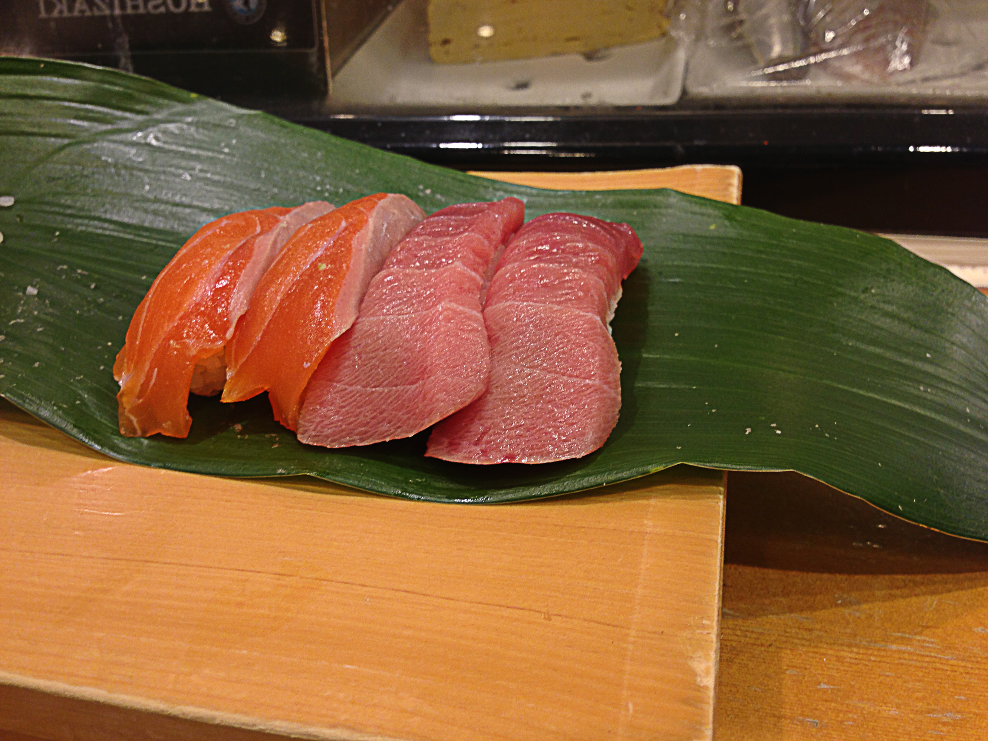 Sashimi at Nihonkai Asakusa in Tokyo. Photo by alphacityguides.