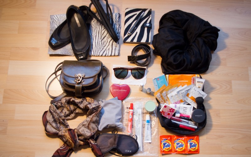 Packing tips for travel minimalists. Photo by alphacityguides