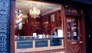 The New York Shaving Company in New York. Photo by alphacityguides.