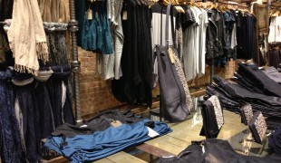 Women's fashion at AllSaints in New York. Photo by alphacityguides.