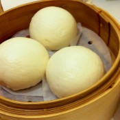 Steamed dumplings at Crystal Jade in Hong Kong. Photo by alphacityguides. 