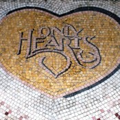 Front entrance at Only Hearts in New York. Photo by alphacityguides.