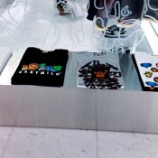 Fashion display inside A Bathing Ape in Tokyo. Photo by alphacityguides.
