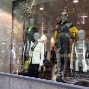 Window at Barneys CO-OP in New York. Photo by alphacityguides.