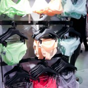 Lingerie display at COS in London. Photo by alphacityguides.