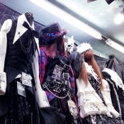 Lolita dresses at SEX POT ReVeNGe in Tokyo. Photo by alphacityguides.