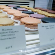 Large macarons at Pierre Hermé in Paris. Photo by alphacityguides.