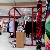 Fashion display and merchandising inside Dover Street Market in Tokyo. Photo by alphacityguides.