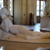 Sculpture at the Louvre. 