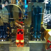 Harvey Nichols shoes at Pacific Place Hong Kong. Photo by alphacityguides.