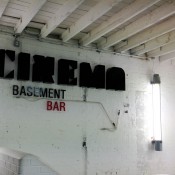 The Aubin Cinema inside Aubin and Wills Shoreditch, London. Photo by alphacityguides.