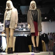 Street fashion display at Topshop in London. Photo by alphacityguides.
