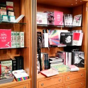 Lifestyle and style books at Fortnum and Mason in London. Photo by alphacityguides.
