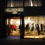 Store front at Comme Ça Stage in Tokyo. Photo by alphacityguides.
