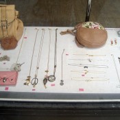 Accessories display at Le Corner in Paris. Photo by alphacityguides.