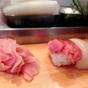Sushi at Daiwa Sushi in Tokyo. Photo by alphacityguides.