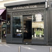 Store front at Hugo & Victor in Paris. Photo by alphacityguides.