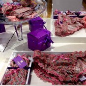 Liberty print lingerie at Liberty London. Photo by alphacityguides.