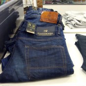 Scotch and Soda denims at Flying A in New York. Photo by alphacityguides.
