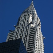 Chrysler Building in New York. Photo by <a href="http://www.flickr.com/photos/zoonabar/154354932/">zoonabar</a>