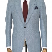 Bespoke suit from Huntsman in London. Photo supplied by Huntsman.