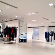 Womenswear fashion display at Barney's in New York. Photo by alphacityguides.