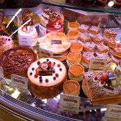 Pastry display at the Great Food Hall in Pacific Place Hong Kong. Photo by alphacityguides.