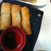 Egg rolls at Tim Ho Wan in Hong Kong. Photo by alphacityguides.