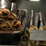 Prepared sandwiches at Selfridges & Co. in London. Photo by alphacityguides.