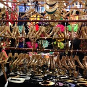 Jewelry at the Brick Lane Market in London. Photo by alphacityguides.