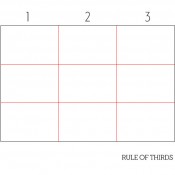 Rule of thirds in photography example. Photo by alphacityguides.